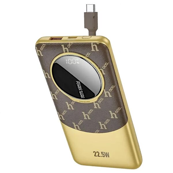 Внешний аккумулятор Hoco 10000 mAh Q29 20W Коричневый
