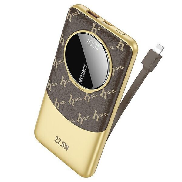 Внешний аккумулятор Hoco 10000 mAh Q29 20W Коричневый