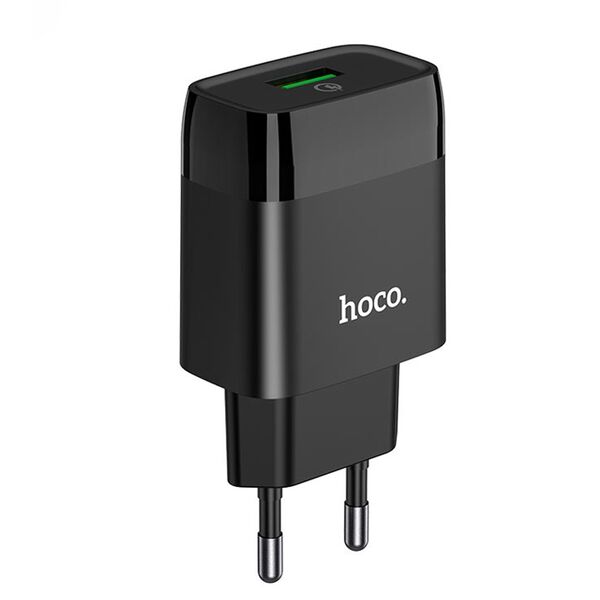 Зарядное устройство Hoco C72Q 18W USB Черный