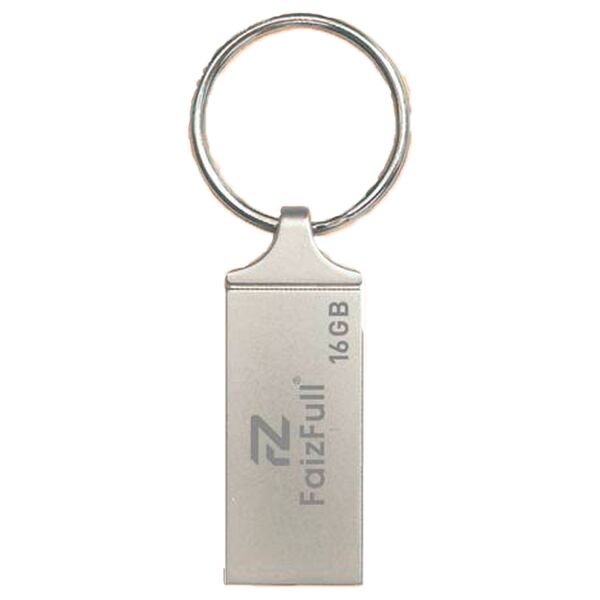 Флеш память USB 16Gb FaizFull U56 3.0 + кольцо Серебряный