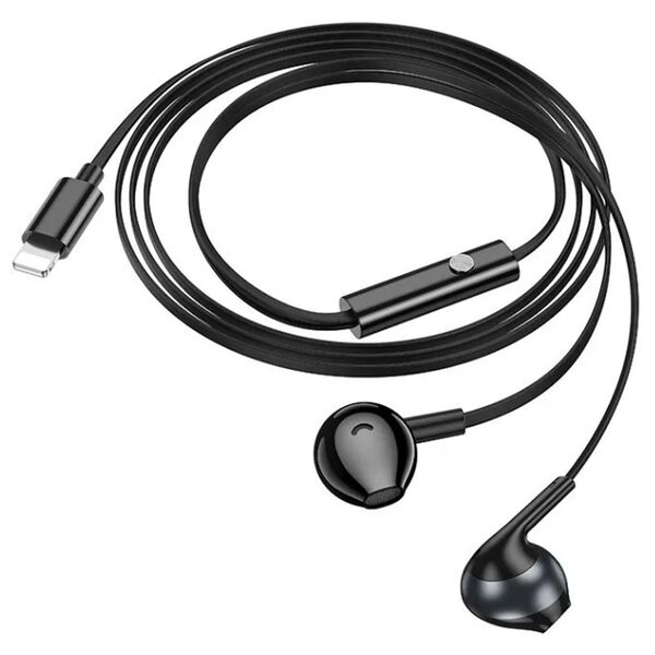 Наушники Hoco M115 Lightning вакуумные Черный