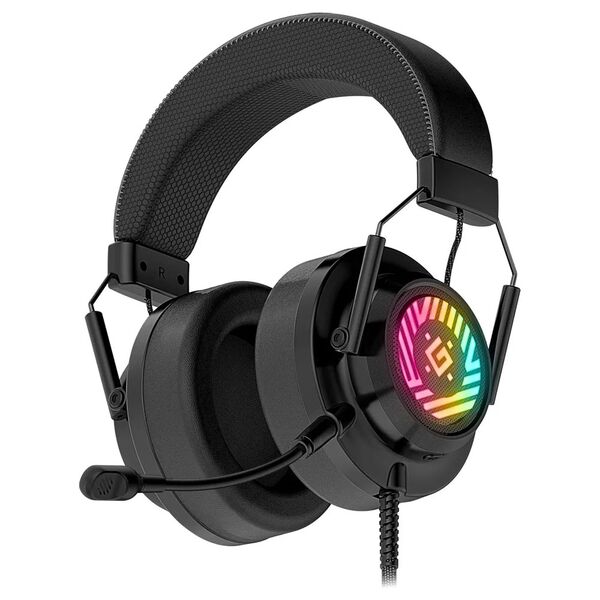 Наушники Defender Grendel полноразмерные с микрофоном Черный