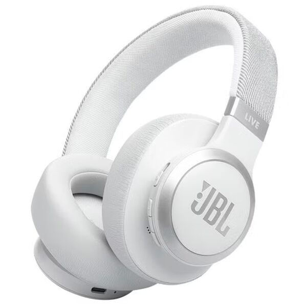 Наушники Bluetooth JBL Live 770 NC полноразмерные Белый