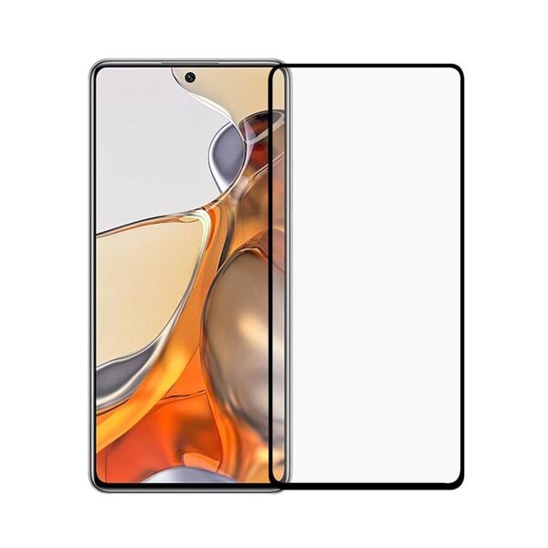 Защитное стекло Xiaomi Mi 11T/Mi 11T Pro 6D 9H Rinbo Черный