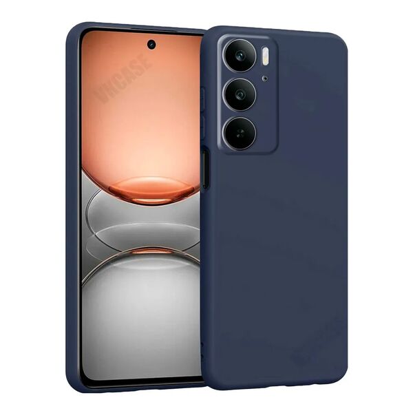 Чехол Realme C75 накладка Soft Touch Темно-синий