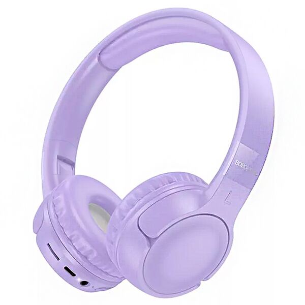 Наушники Bluetooth Borofone BO32 полноразмерные Сиреневый