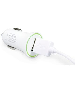 Автомобильное зарядное устройство Partner USB 1А + кабель Apple 8 pin
