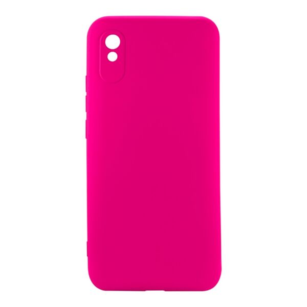 Чехол Xiaomi Redmi 9A накладка Soft Touch Малиновый