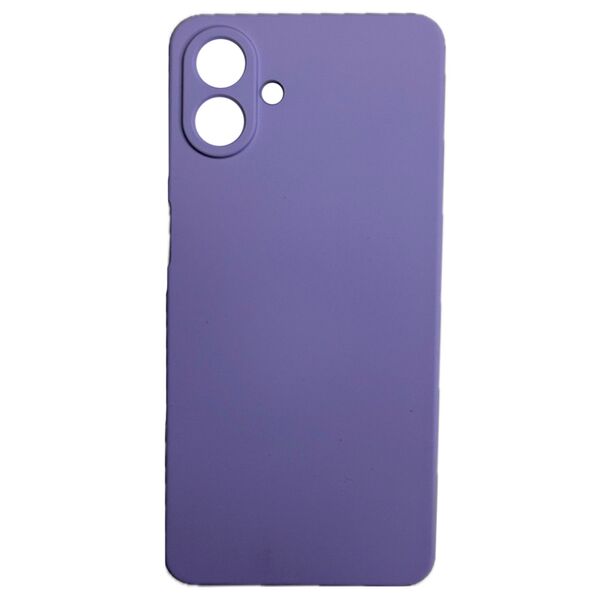 Чехол Samsung A07 накладка Soft Touch Сиреневый
