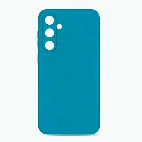 Чехол Samsung S23 FE накладка Soft Touch Голубой