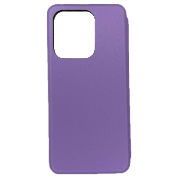 Чехол Xiaomi Redmi 15C/Poco C85 книжка кожзам Сиреневый