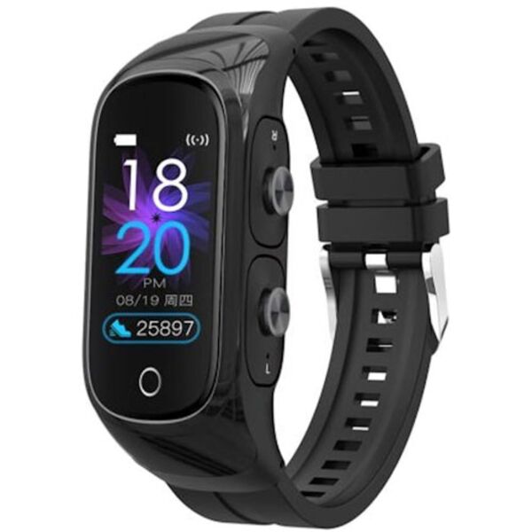 Фитнес-трекер Xiaomi Kumi N8 Black (Уцененный)