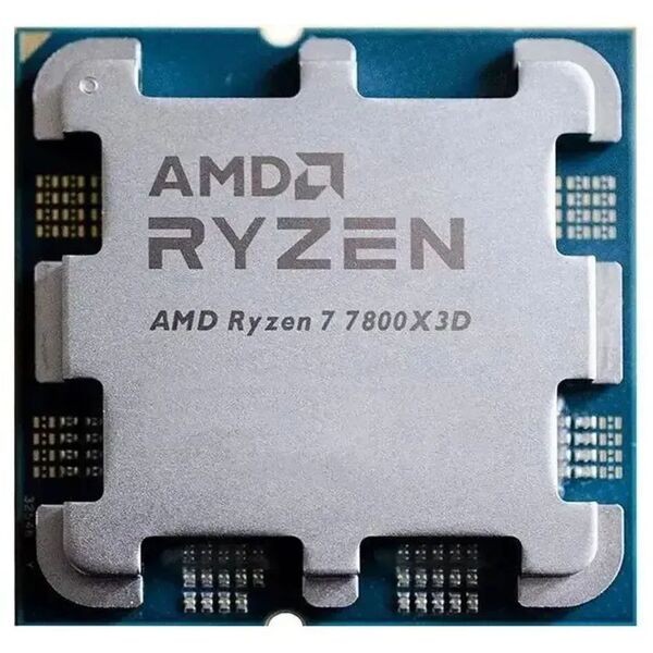 Процессор AMD Ryzen 7 7800x3D, 4.2ГГц, (Turbo 5.0ГГц), 8-ядерный, L3 96МБ, Сокет AM5, OEM