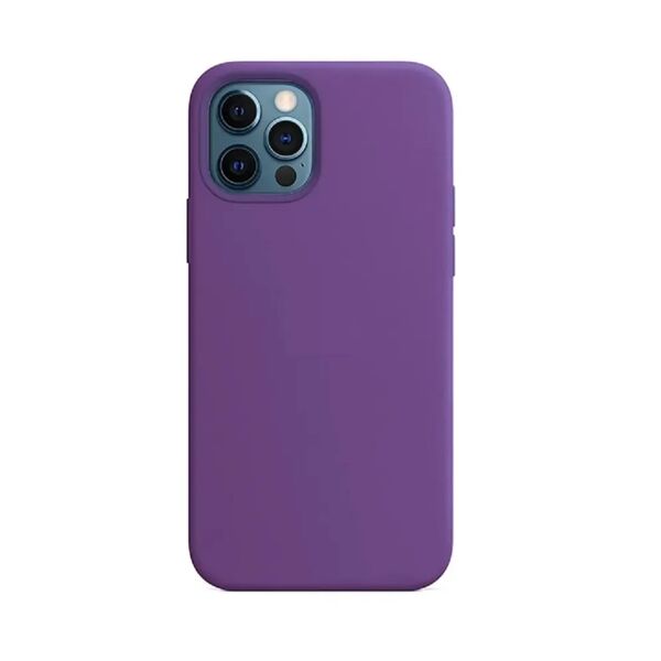 Чехол для iPhone 13 Pro Max силиконовый Silicone Case Фиолетовый
