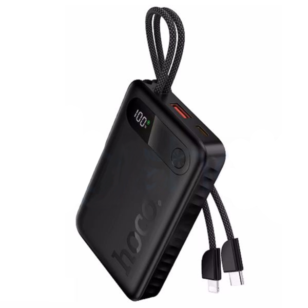 Внешний аккумулятор Hoco 10000 mAh J171 + кабель Черный