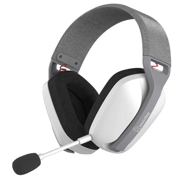 Наушники Bluetooth SmartBuy DESTROYER 2 150 полноразмерные с микрофоном Белый/Серый