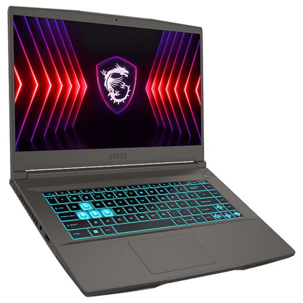 Ноутбук MSI Thin 15 B13UCX-3287 15.6" IPS FHD Core i5 13420H/16Gb/1024Gb SSD/RTX3050/4Gb/DOS Grey