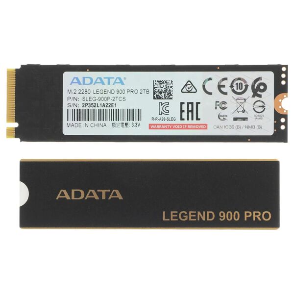 Накопитель SSD Adata LEGEND 900 Pro 2Tb SLEG-900P-2TCS M.2 gen4"