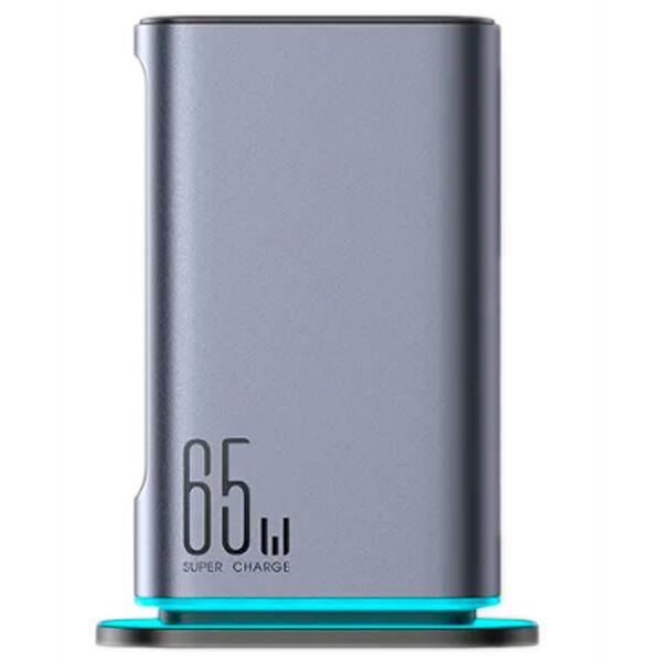 Зарядное устройство JOYROOM JR-TCM02 65W + кабель EU Темно-серый