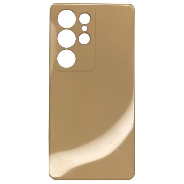 Чехол Samsung S25 Ultra накладка Soft Touch Кремовый