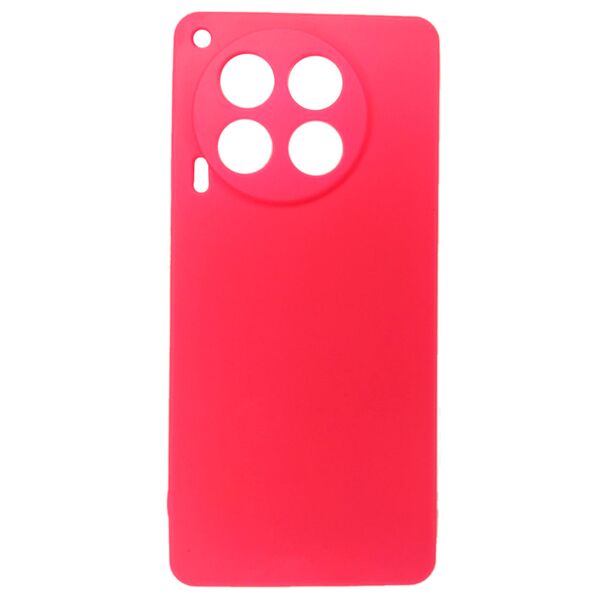 Чехол Tecno Camon 30 4G/5G накладка силиконовый Ярко-розовый