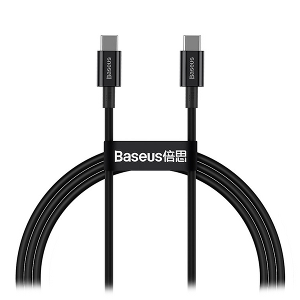 Кабель Type-C/Type-C Baseus CATYS-C01 100W 2м Черный