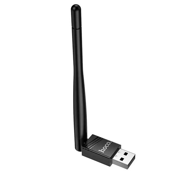 Адаптер Wi-Fi USB Hoco HI37 Черный