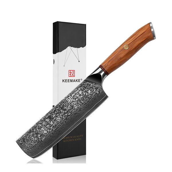 Нож для овощей Keemake 7 Inch Nakiri Knife P-3 Beige