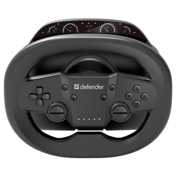 Руль игровой Defender Meteor беспроводной Черный