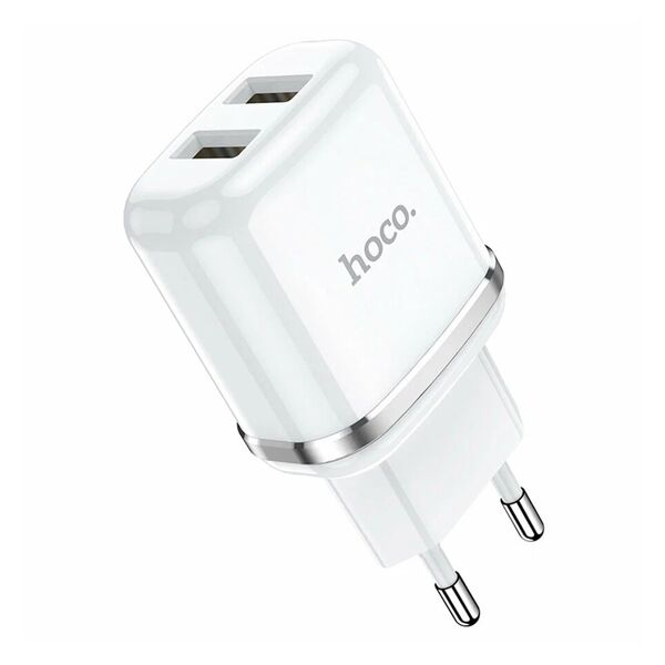 Зарядное устройство Hoco N4 2USB Белый