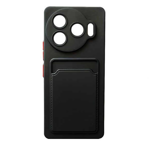 Чехол Tecno Camon 30 Pro 5G накладка с визитницей Черный