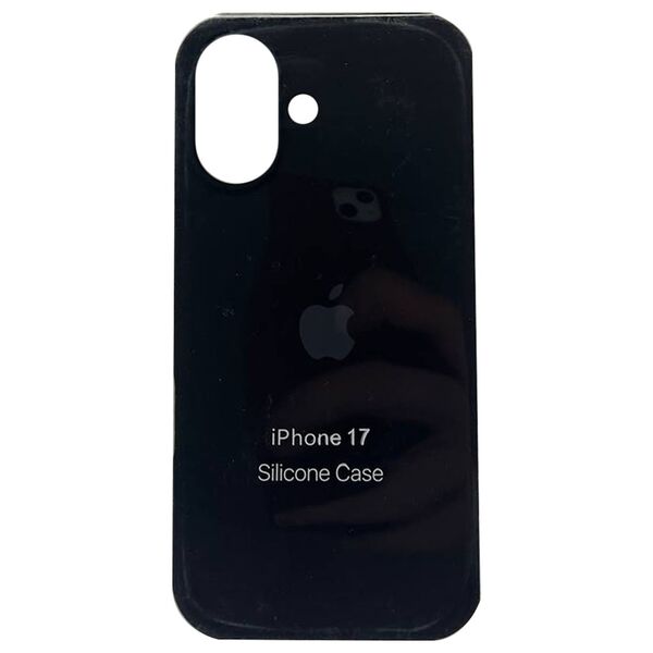 Чехол для iPhone 17 накладка Silicone Case Черный