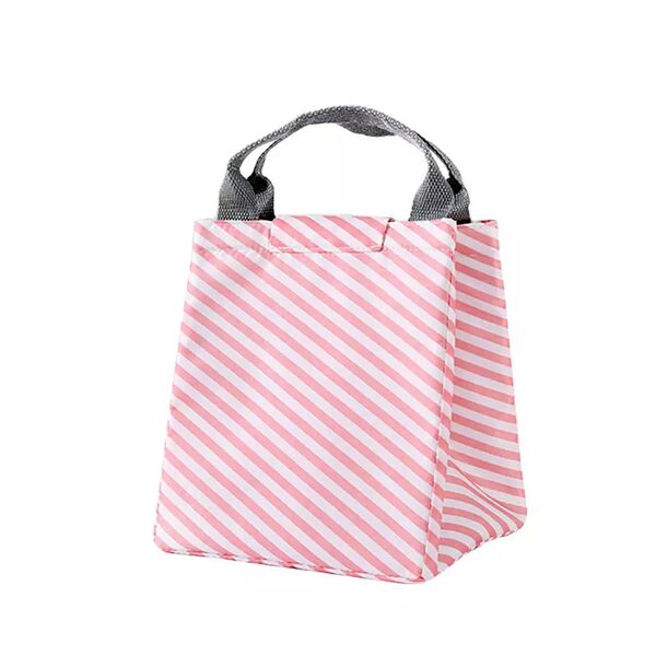 Термосумка Pink White Stripes