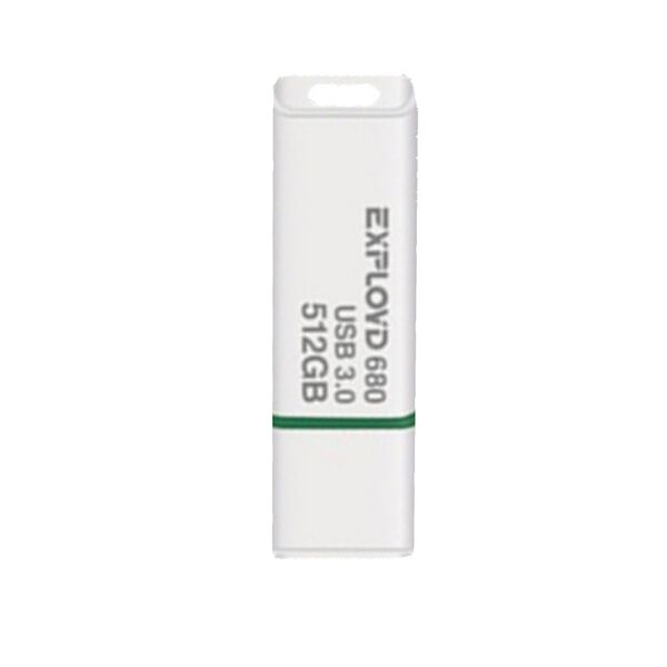 Флеш память USB 512Gb Exployd 680 Белый