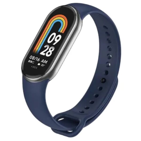 Ремешок для Xiaomi Mi Band 10/9/8 силикон Темно-синий