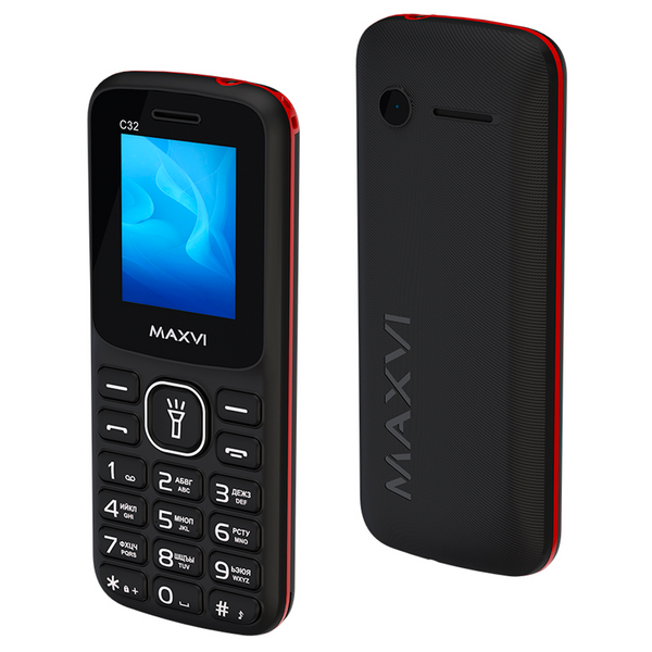Maxvi C32 Black/Red