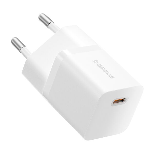 Зарядное устройство Baseus GaN5 mini 25W USB-C + кабель Type-C/Type-C Белый