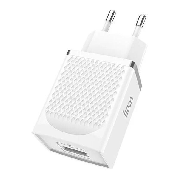 Зарядное устройство Hoco C42A 18W USB Белый