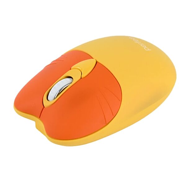 Мышь Perfeo Kitty беспроводная беззвучная Желтый