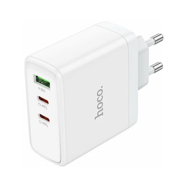 Зарядное устройство Hoco N30 65W 2USB-C+USB Белый