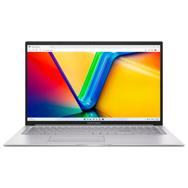 Ноутбук Asus X1704VA-AU1107 17.3" IPS FHD Core i7 150U/16Gb/1Tb SSD/VGA int/no OS Silver