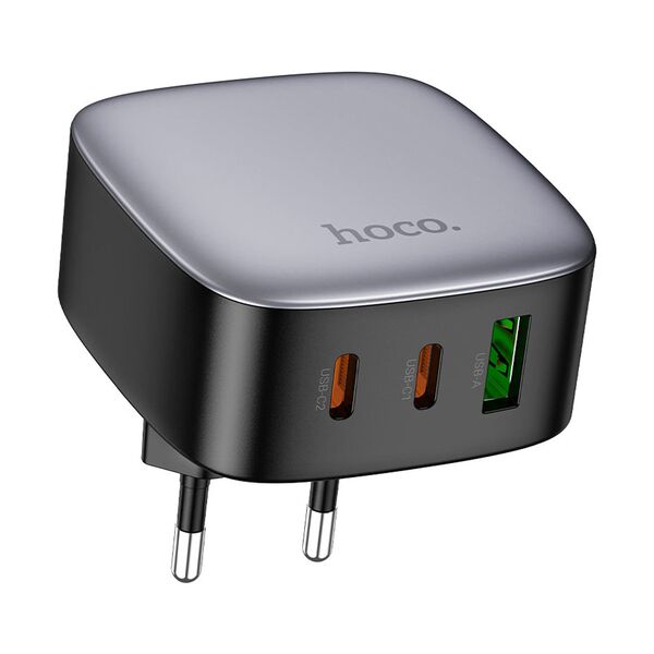 Зарядное устройство Hoco CS33A 30W 2USB-C+USB Черный