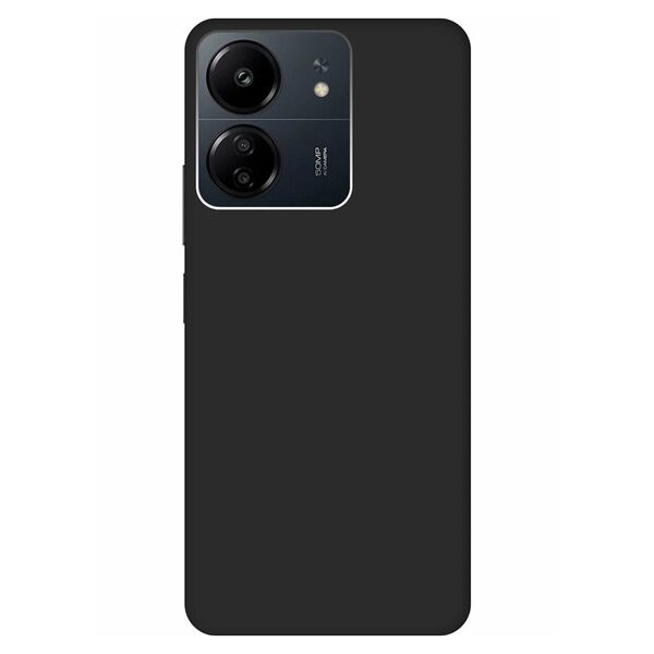 Чехол Xiaomi Redmi 13C/POCO C65 накладка Soft Touch Черный