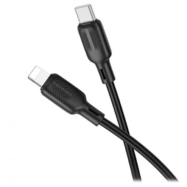 Кабель Type-C/Lightning Borofone BX113 1м 27W Черный