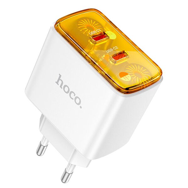 Зарядное устройство Hoco CS43A 45W 2USB-C Белый