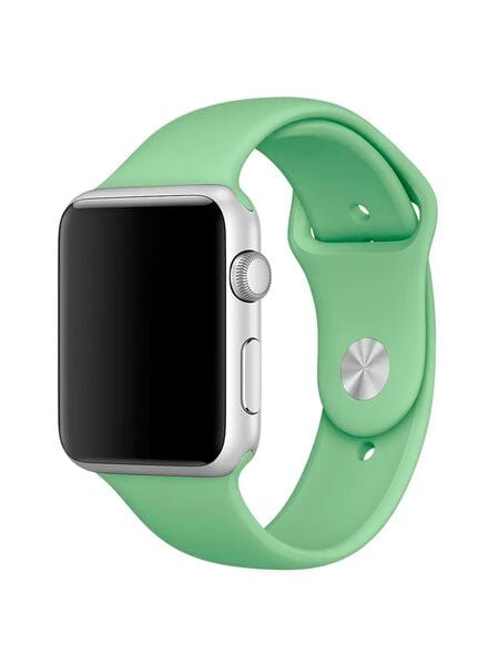 Ремешок для Apple Watch 41мм S силиконовый Фисташковый