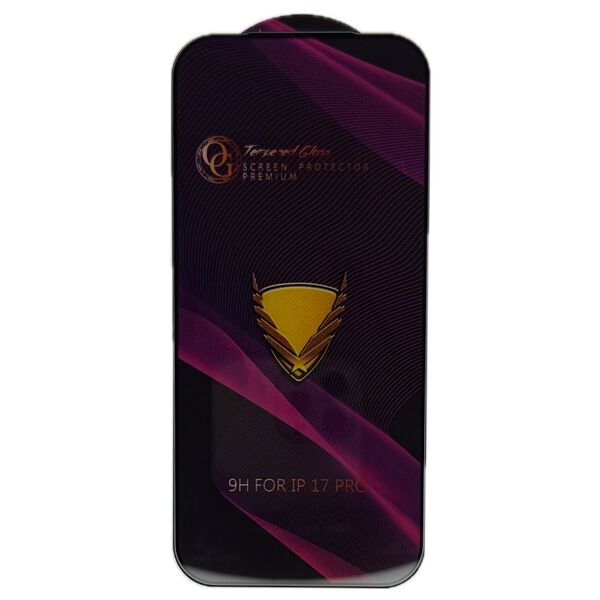 Защитное стекло для iPhone 17 Pro OG Черный