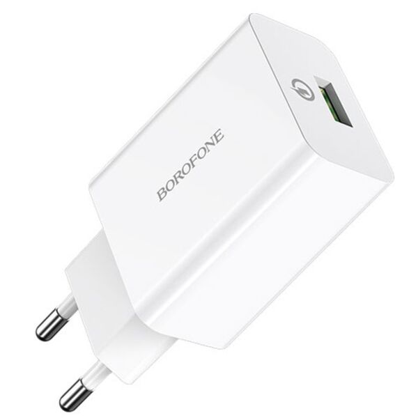Зарядное устройство Borofone BA21A 18W USB Белый