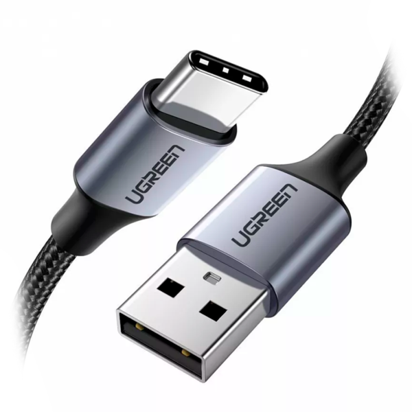 Кабель Type-C Ugreen US288 1.5м Черный