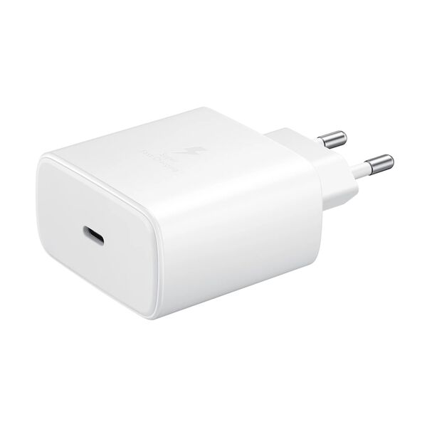Зарядное устройство Samsung 45W USB-C + кабель Type-C/Type-C Белый